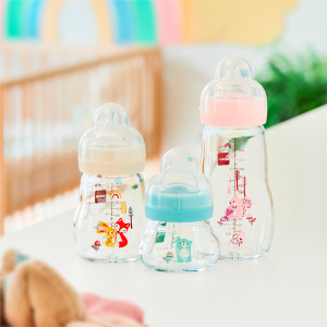 MAM Feel Good Forest stiklinis buteliukas 260ml unisex