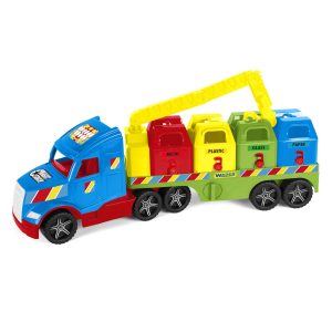 WADER Magic Truck Pagrindinis šiukšliavežio perdirbimas