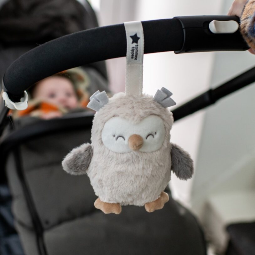 TOMMEE TIPPEE Ollie Ravel pliušinis dūzgiantis pelėda - Image 3