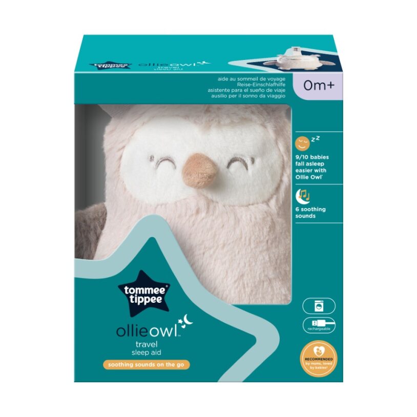 TOMMEE TIPPEE Ollie Ravel pliušinis dūzgiantis pelėda - Image 5