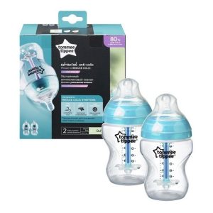 TOMMEE TIPPEE Plastikinis buteliukas 260 ml 2 pak. antidieglių