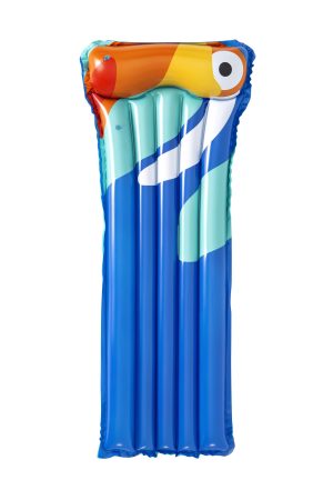 BESTWAY Plaukimo čiužinys Tropical bird blue 1.83x76