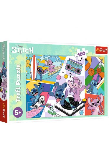 TREFL dėlionė 100 vienetų Lilo ir Stitch prisiminimai