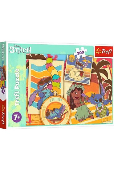 TREFL galvosūkis 200 dalių Lilo ir Stitch muzikinis pasaulis