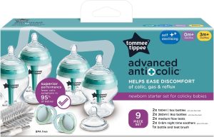 TOMMEE TIPPEE Pradinis buteliukų rinkinys nuo pilvo dieglių