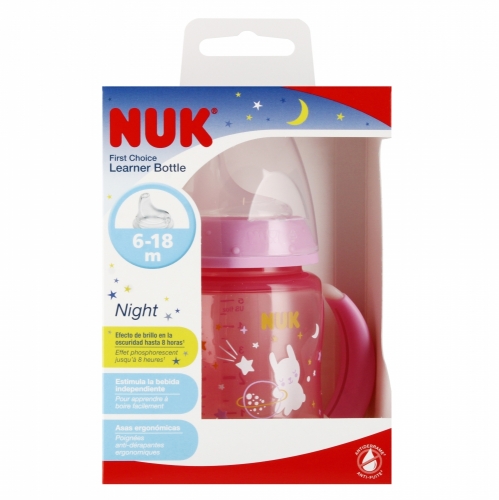 NUK FC buteliukas 150 ml su rankenėlėmis - Image 2