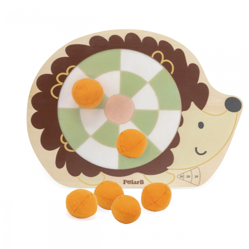 VIGA PolarB Wooden Hedgehog arkadinis žaidimas - Image 3