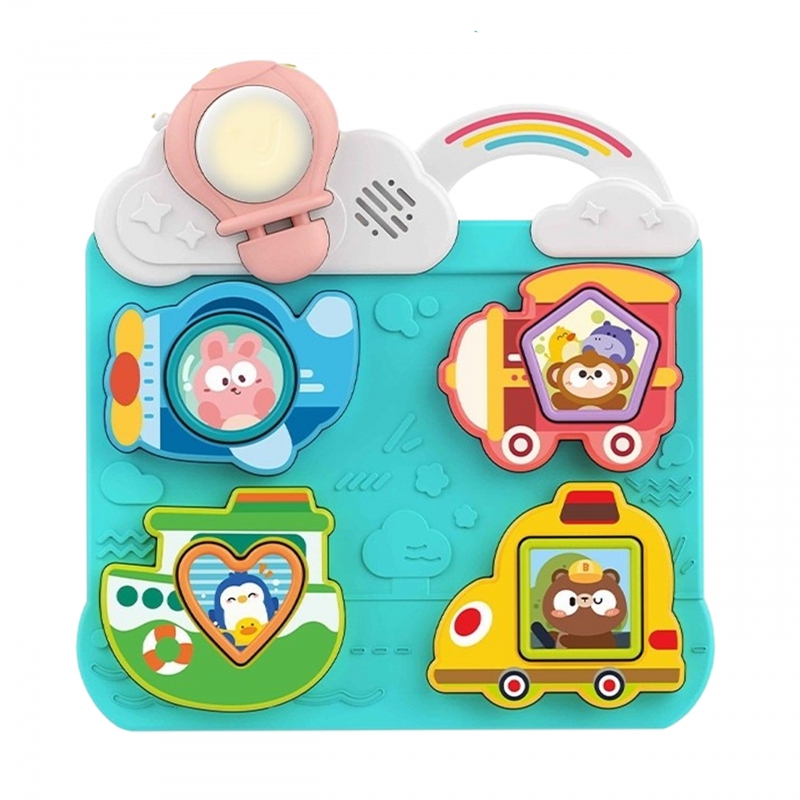 WOOPIE BABY Interaktyvus dėlionės suderinimas su transporto priemone