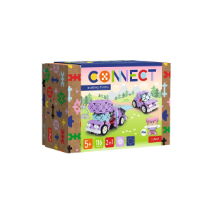 TREFL Connect 2in1 blokeliai - Kemperis / Žavingas automobilis