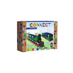 TREFL Connect Blocks 2in1 – traukinys/sunkvežimis su priekaba