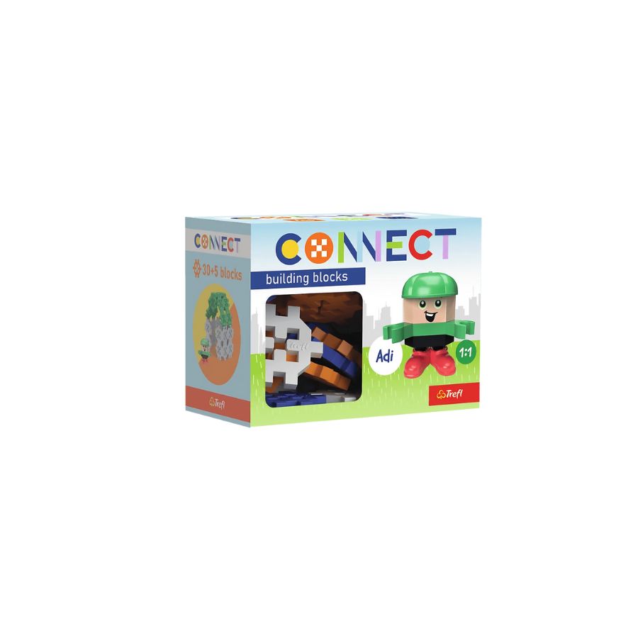 TREFL Klocki Connect - Pocket 35 Boy ADI