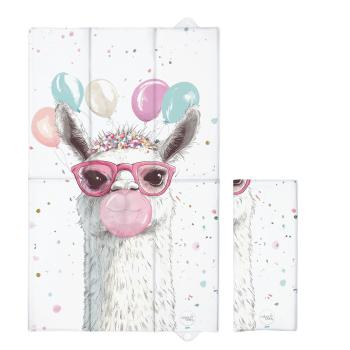 CEBA Sulankstomas vystymo kilimėlis, didelis 50x80 Basic Crazy Lama
