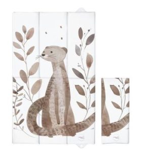 CEBA Sulankstomas vystymo kilimėlis, didelis 50x80 Basic Clever Otter