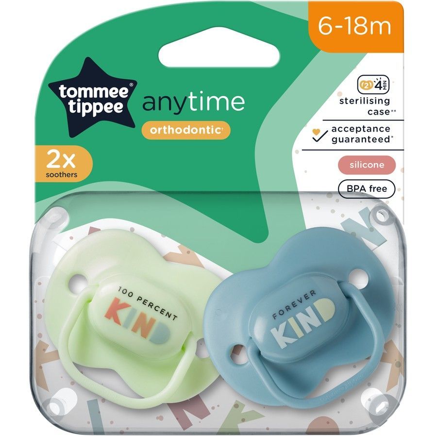 TOMMEE TIPPEE Bet kuriuo laiku čiulptukas 6-18m 2 pak. - Image 3