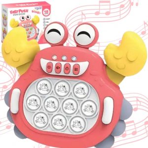 WOOPIE Krab POP-it žaidimas, red
