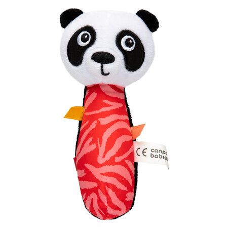CANPOL BabiesBoo sensorinis žaislas panda su squeaker
