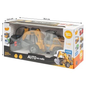 SMILY PLAY Radijo automobilis - ekskavatorius