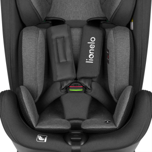 LIONELO Harper i-Size Black Carbon Grey autokėdutė