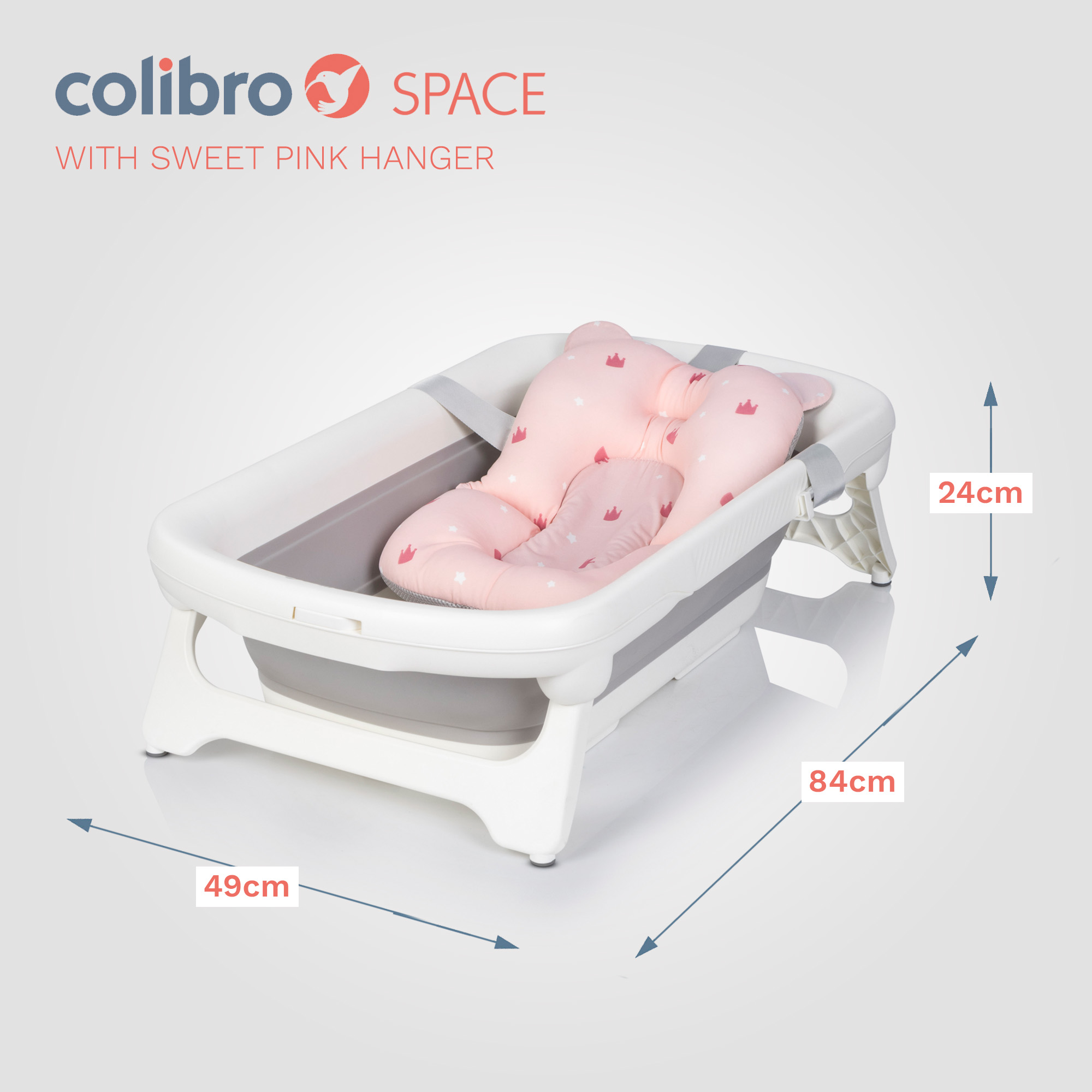 COLIBRO SPACE SWEET PINK vaikiška vonelė - Image 3