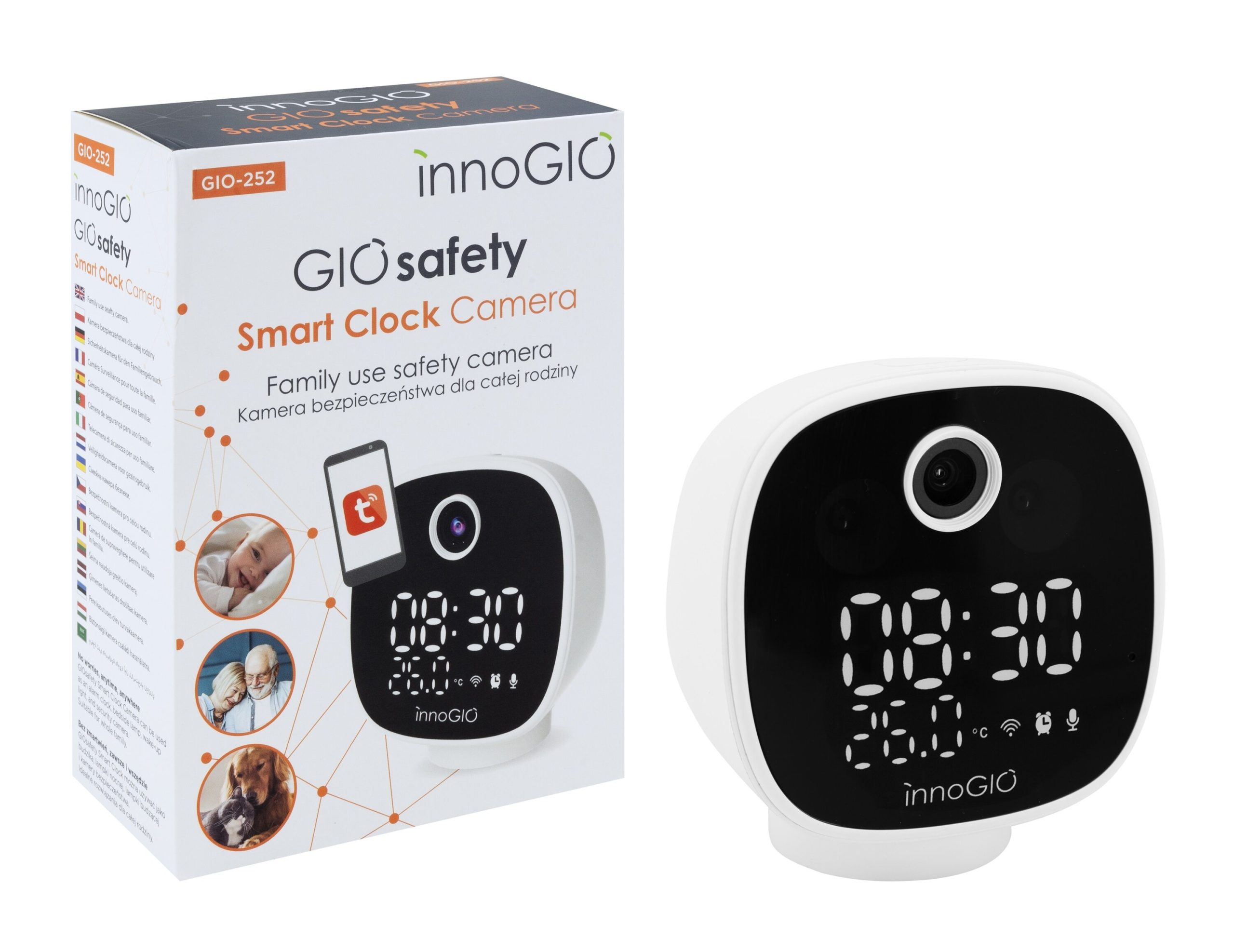 INNOGIO Wi-Fi kamera GIOsafety išmanusis laikrodis - Image 2