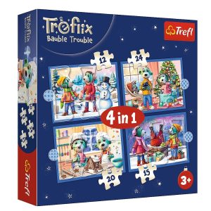 TREFL 4in1 galvosūkis Pas Trefliks sninga