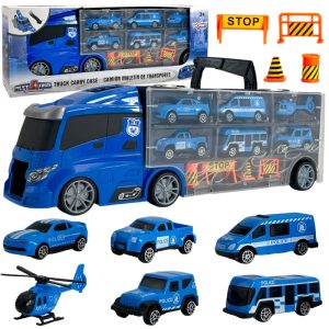 WOOPIE Transporter sunkvežimis 2in1 mėlynas