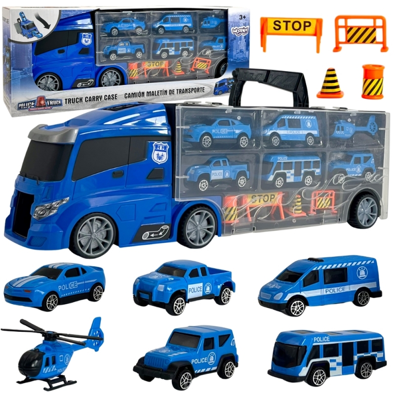 WOOPIE Transporter sunkvežimis 2in1 mėlynas