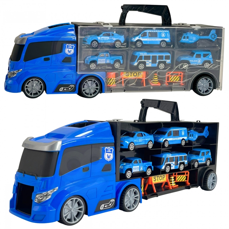 WOOPIE Transporter sunkvežimis 2in1 mėlynas - Image 2