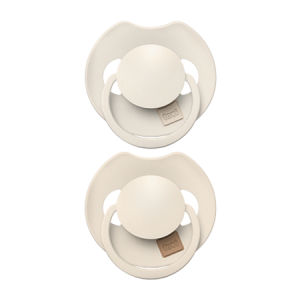 LOVI Prime dinaminis silikoninis čiulptukas 6-18m 2 vnt Coconut/Ivory