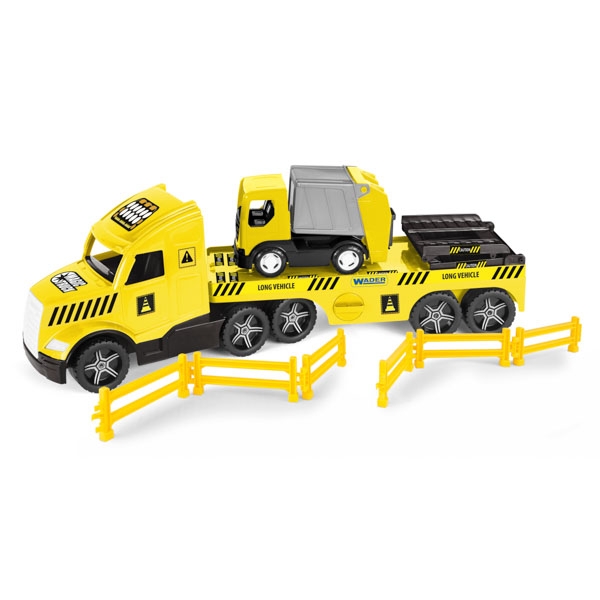 WADER Magic Truck Technik vilkikas su šiukšliavežiu