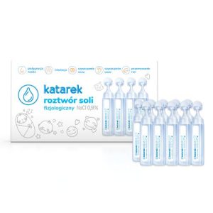 KATAREK Fiziologinis druskos tirpalas 10x5ml NaCl 0,9 %