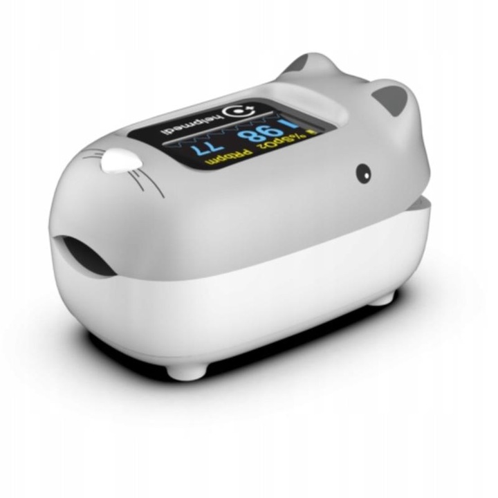 HELPMEDI PulsoCare pulso oksimetrinė pelė vaikams, sveriantiems daugiau nei 10 kg - Image 2