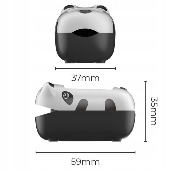 HELPMEDI PulsoCare Panda pulso oksimetras skirtas vaikams, sveriantiems daugiau nei 10 kg - Image 3