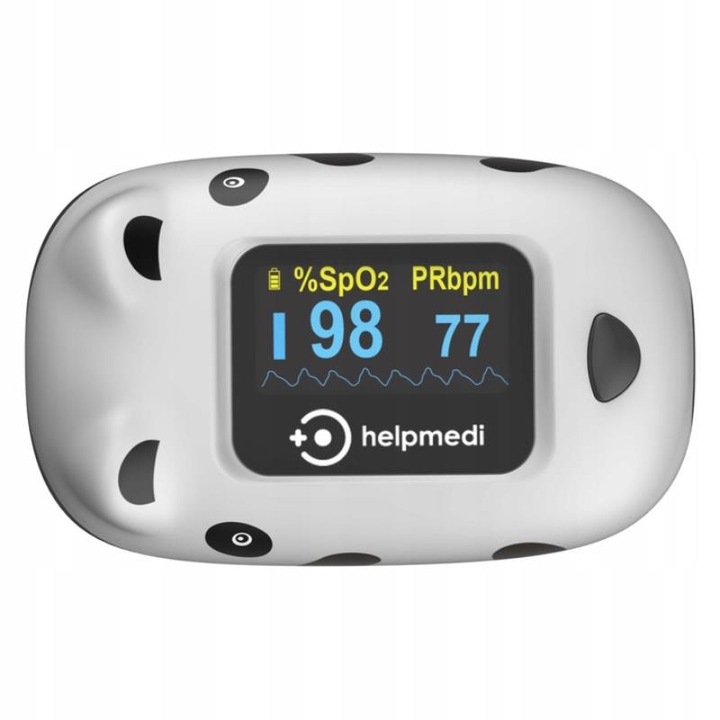 HELPMEDI PulsoCare Panda pulso oksimetras skirtas vaikams, sveriantiems daugiau nei 10 kg - Image 5