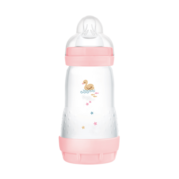 MAM Perfect Start Sealife buteliukas nuo pilvo dieglių 320ml mergaitėms