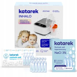 KATAREK Inhalo rinkinys + 2 rūšių druska