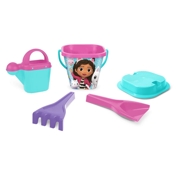WADER Gabby's Dollhouse smėlio rinkinys 5 vnt.