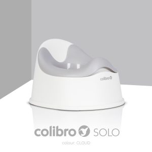 COLIBRO SOLO CLOUD vaikiškas puodukas, pilkas