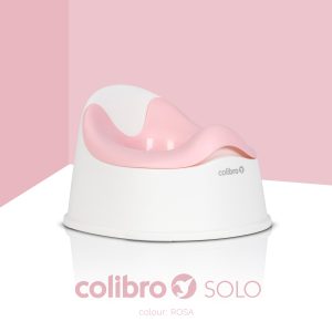 COLIBRO SOLO ROSE vaikiškas puodukas, rožinis