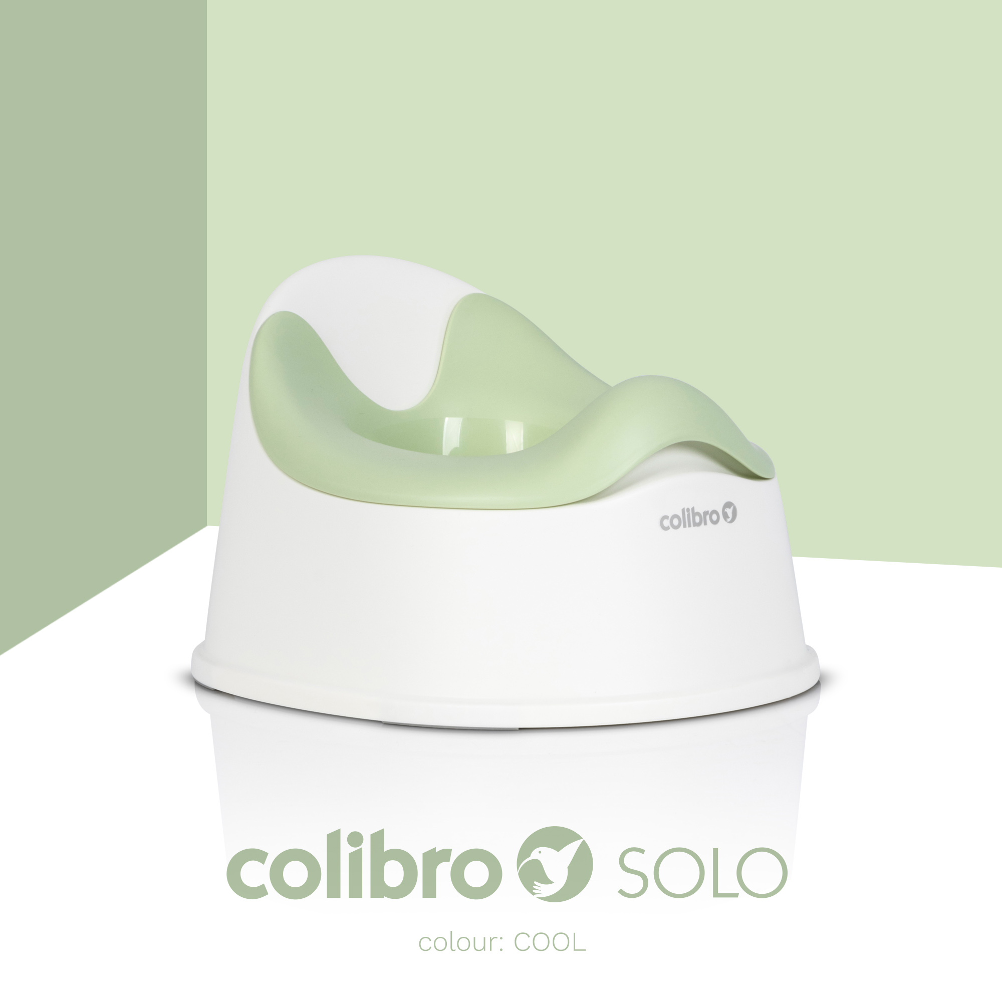 COLIBRO Vaikiškas puodukas SOLO COOL žalias - Image 4