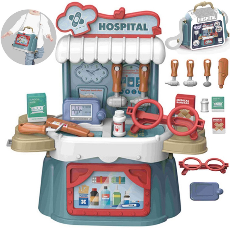 WOOPIE Little Doctor Set 3 viename lagaminas - Image 4