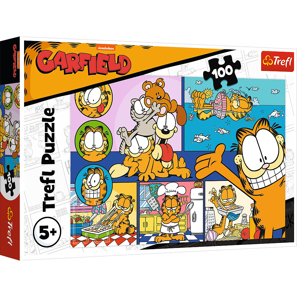 TREFL galvosūkis 100 „Lazy Garfield“.