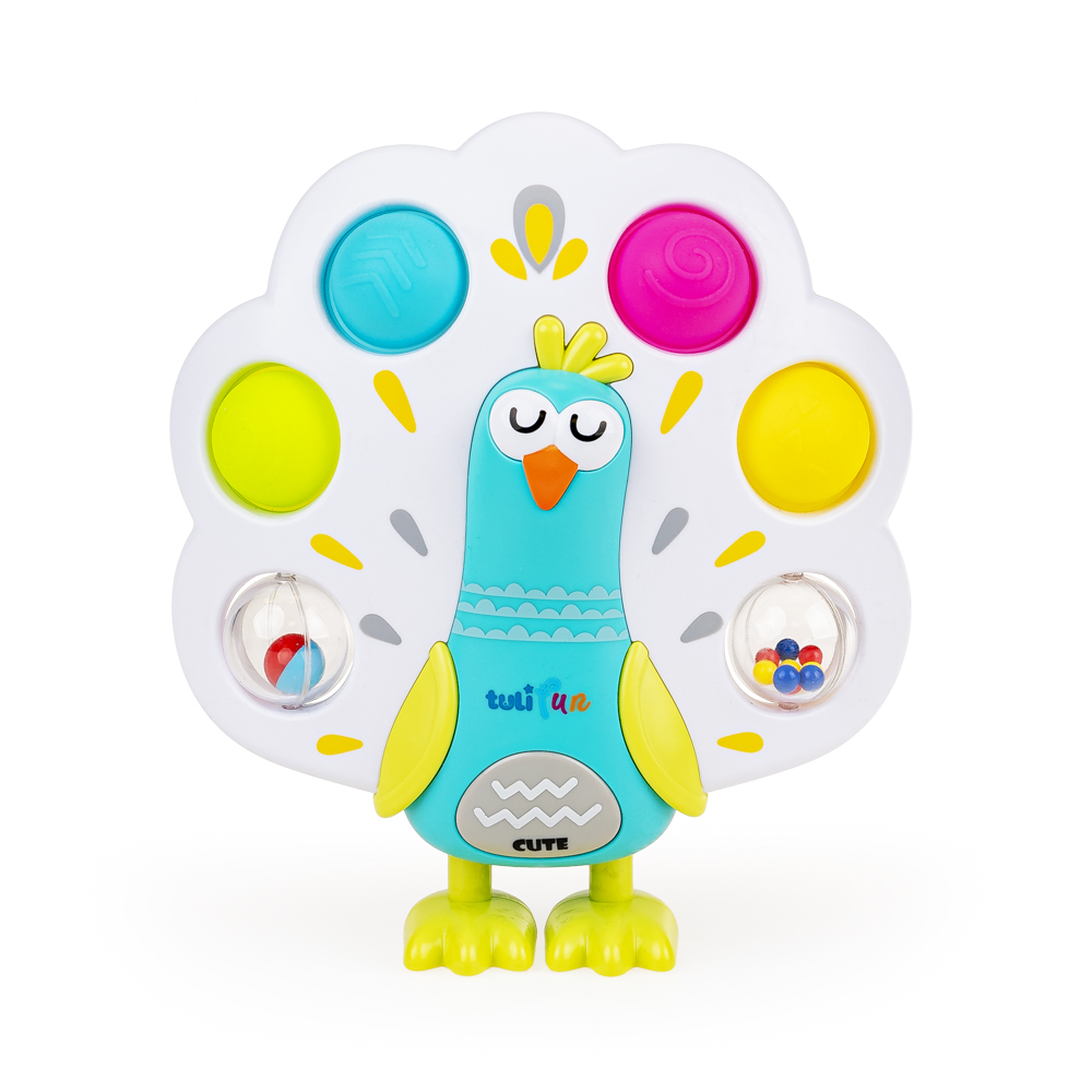 TULI FUN Rattled Peacock POP IT