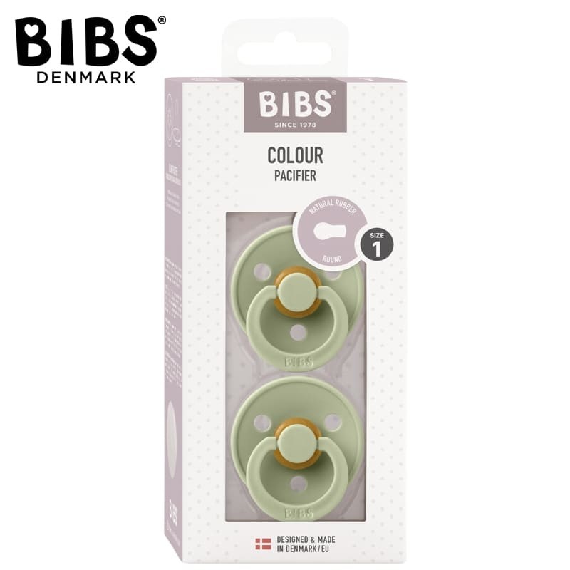BIBS DUO COLORS SAGE S čiulptukas - Image 2
