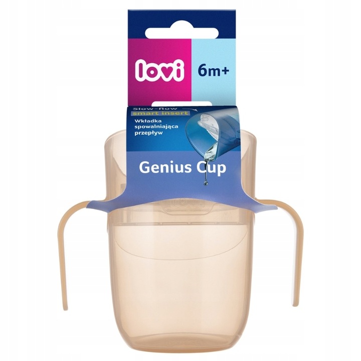 LOVI Genius treniruočių puodelis 150 ml nuogas - Image 3
