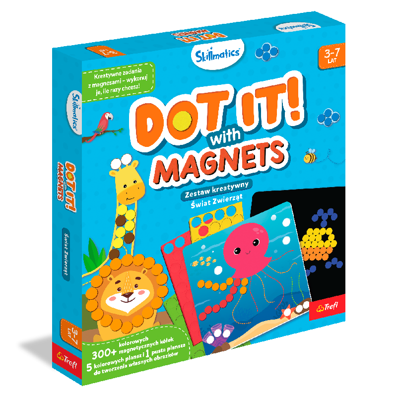 TREFL Skillmatics Kūrybinis rinkinys su magnetais Animal World - Image 4