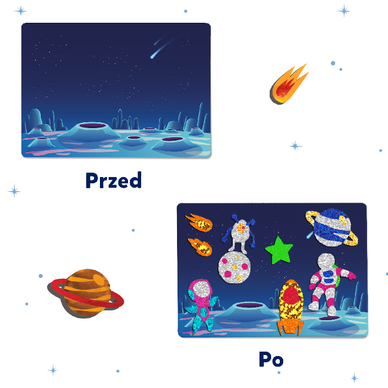 TREFL Skillmatics Foil Fun Creative Space rinkinys - Image 4