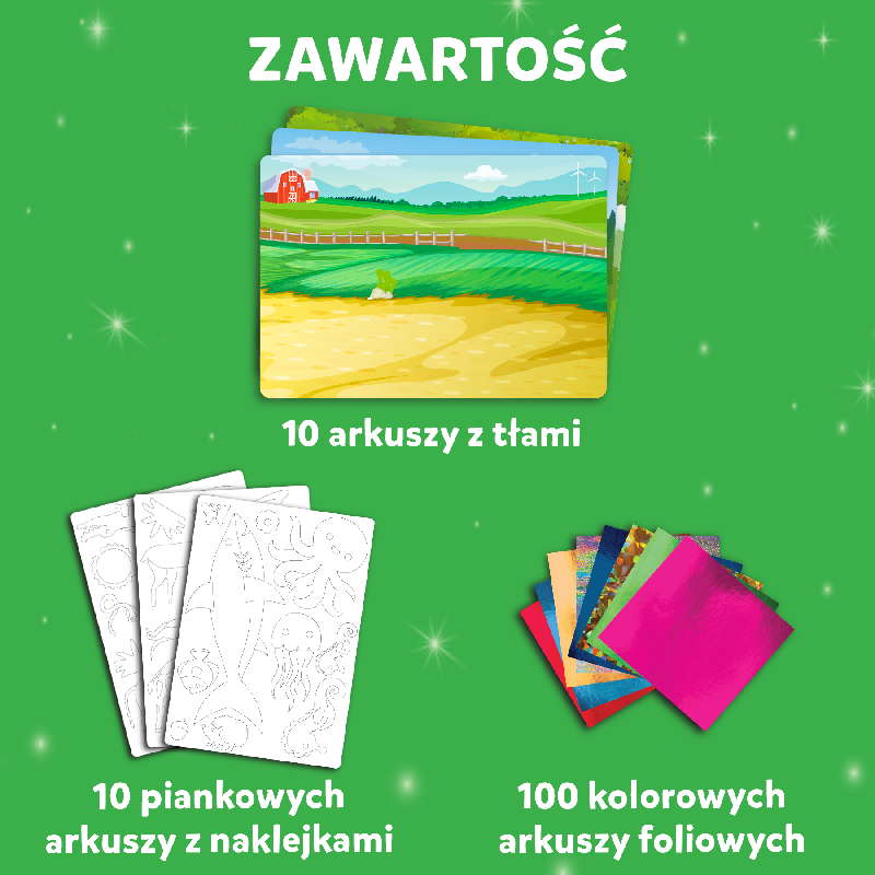 TREFL Skillmatics Folija Linksmas gyvūnų pasaulio kūrybinis rinkinys - Image 4