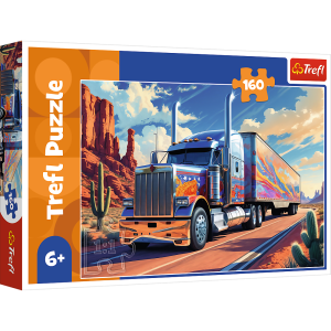 TREFL Puzzle 160 Sunkvežimis kelyje