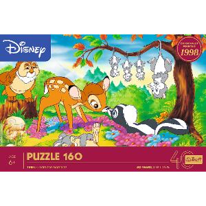 TREFL Dėlionė 160 Bambi ir miško draugai